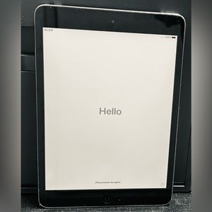 Apple iPad Mini 2 A1490 (WiFi + Cellular Unlocked) 16 GB Space Gray. Used.